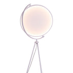 Näve Munega Vloerlamp - Wit 156cm Textiel