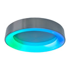 LED -plafondlamp "multo" Ø 46,5 cm, veel functies, gemaakt van metaal en plastic, met geïntegreerde LED's, verlichting voor woonkamer, kantoor of nachtkastje