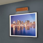 Näve Rondo LED Wandlamp - Bruin 35cm