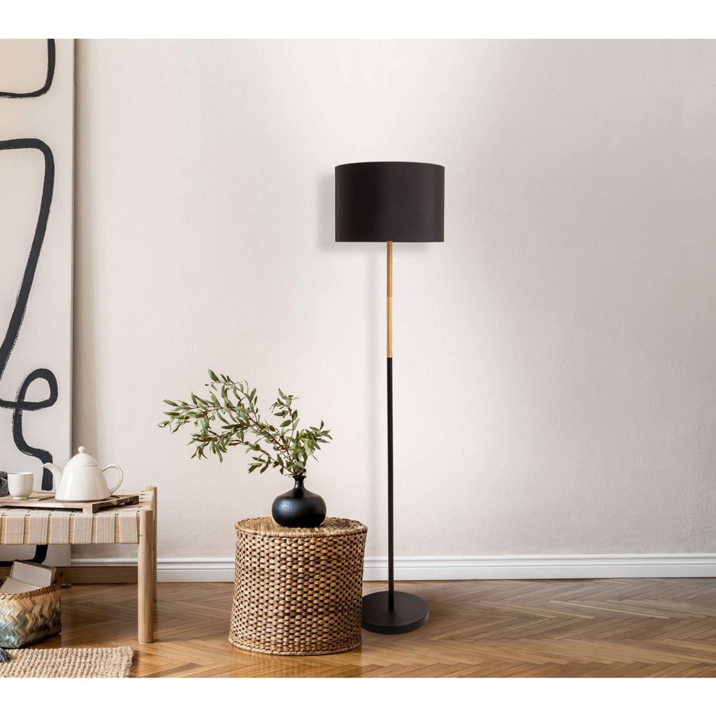 Näve Tessile Staande Lamp - Zwart 150cm