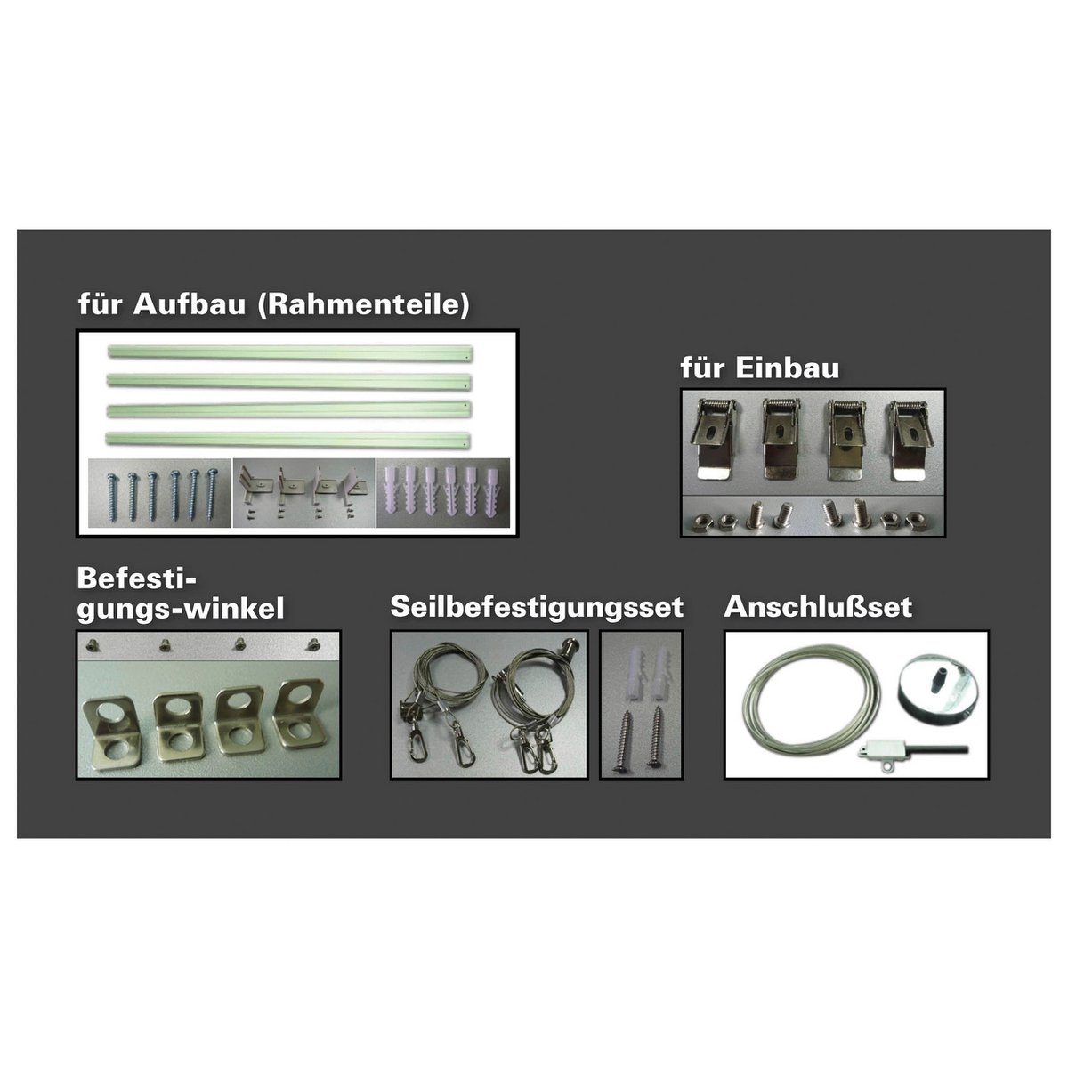 LED paneel Näve Diversiteit 62cm Zilver