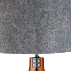 Filco Staande Lamp - Hout 147cm Grijs Bruin