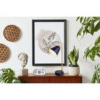 Näve Triton Tafellamp - Zwart 42,5cm E14