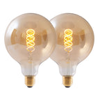 Näve LED Filament Lamp E27 5W Amber - 2 Stuks