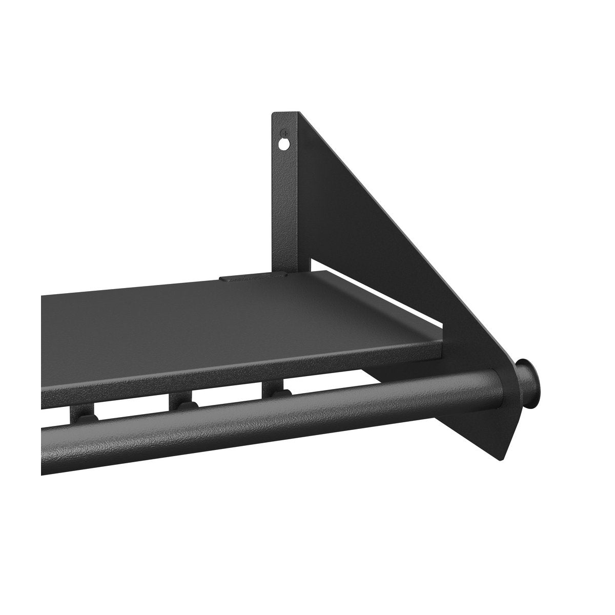 Gorillz Switch Wandkapstok - Zwart, 9 Haken, Staal