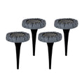 Näve Kian Solar-Vloerlamp Set 4 Grijs