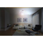 Näve Odrive LED Plafondlamp 67cm Wit