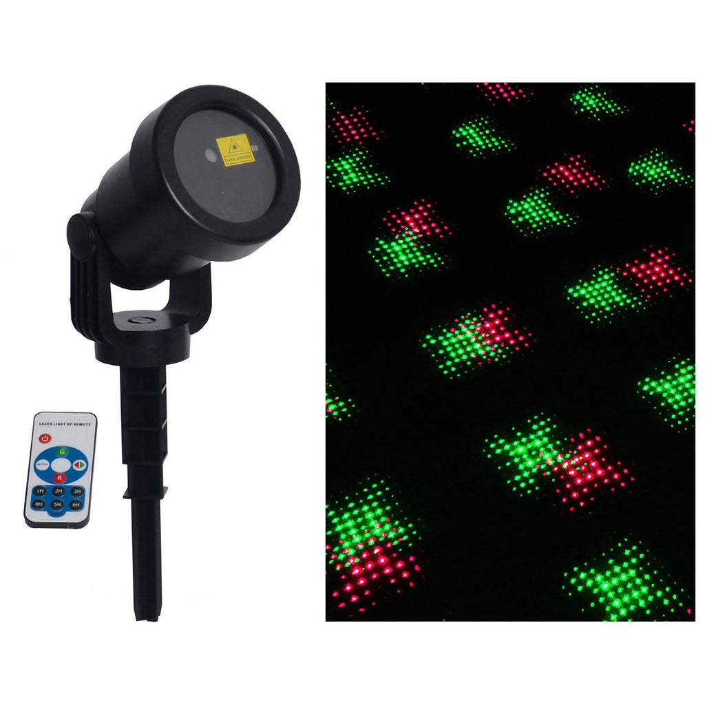 Näve Laser Tuinspies - Groen/Rood LED Projector