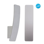 Näve Leuchten Stan LED Wandlamp - Zilver 29,5cm