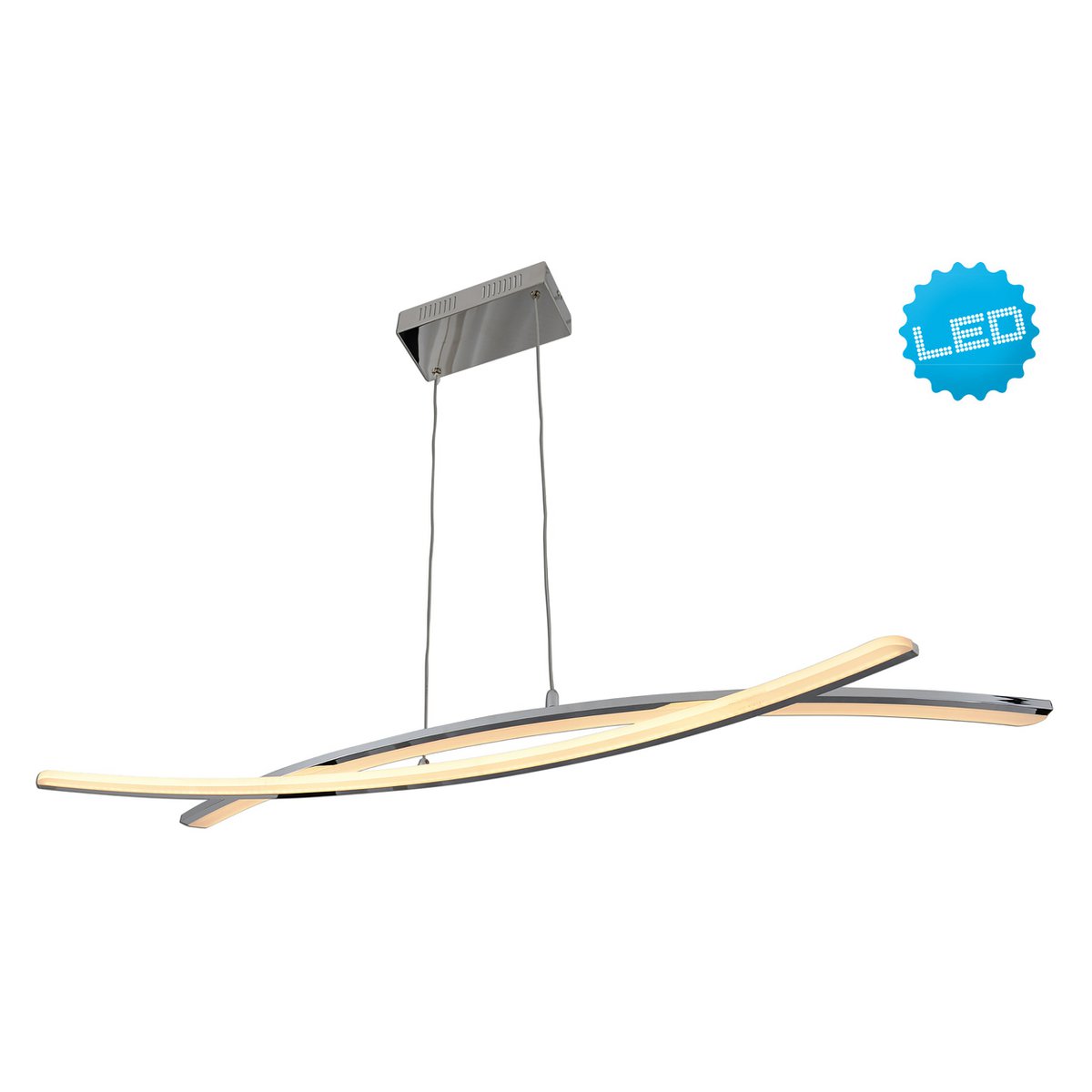 Näve Theo LED-hanglamp 32x120cm
