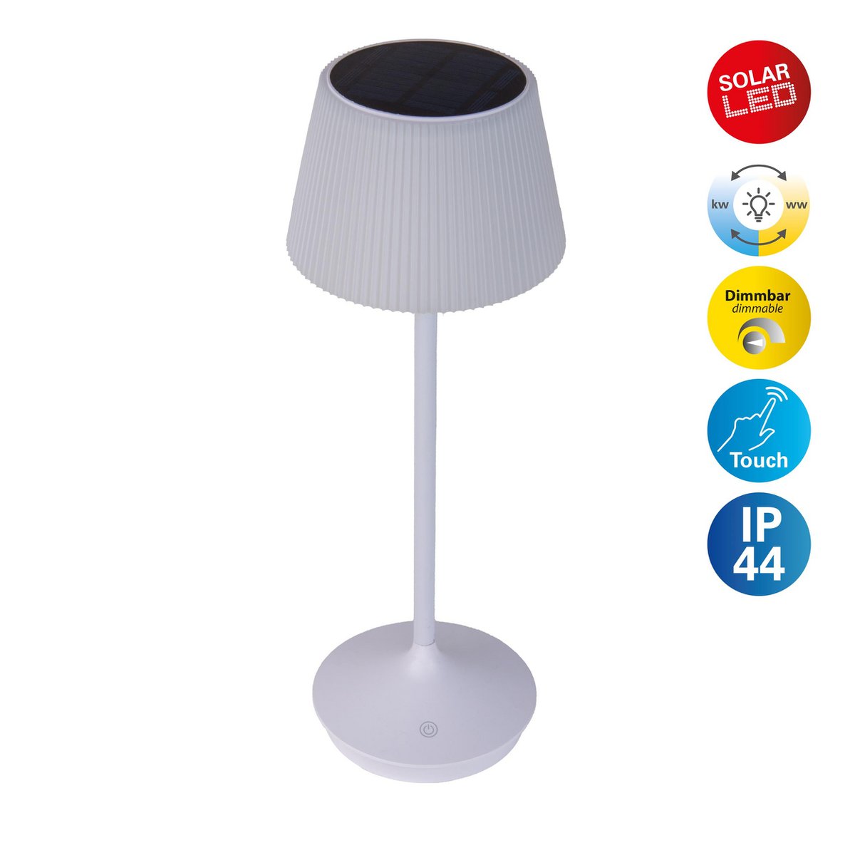 Näve Emmi LED Tafellamp - Wit 38cm