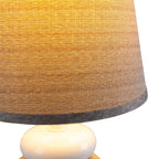 Näve Stoney Keramische Tafellamp - Bruin 31cm