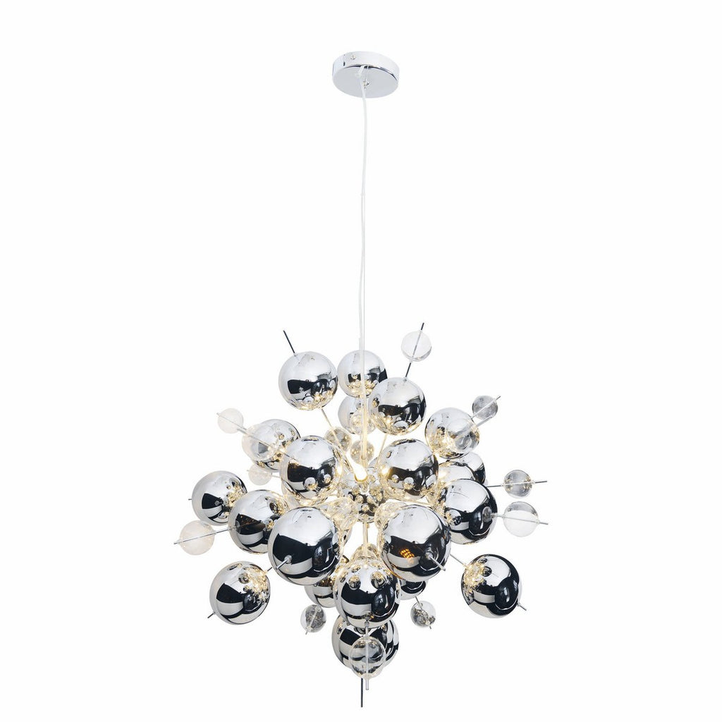 Näve Explosie Hanglamp Chroom 65cm G9