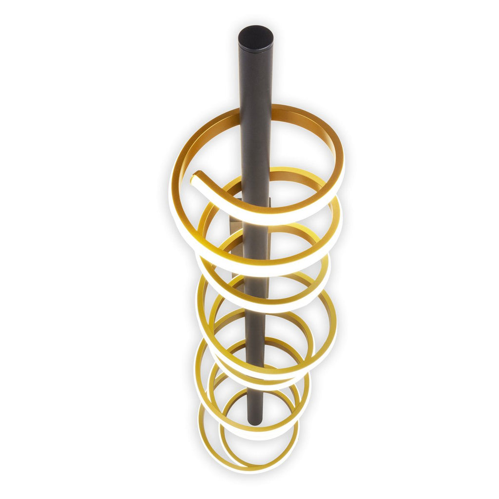 Näve Belleza LED-Plafondlamp 100cm Zwart