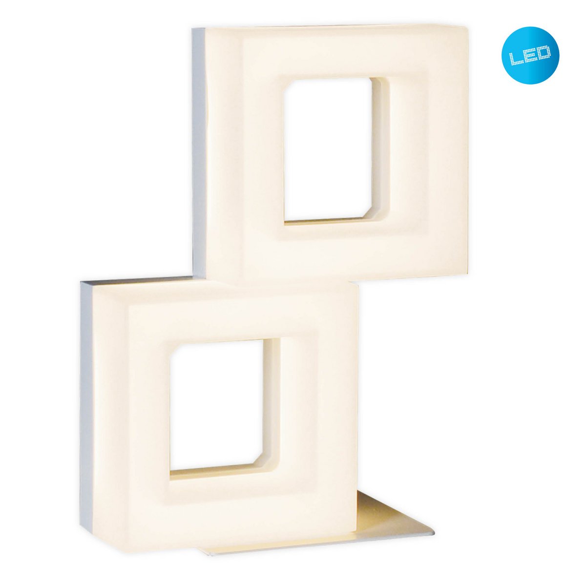 LED Tafellamp Moggi - Beige 25cm