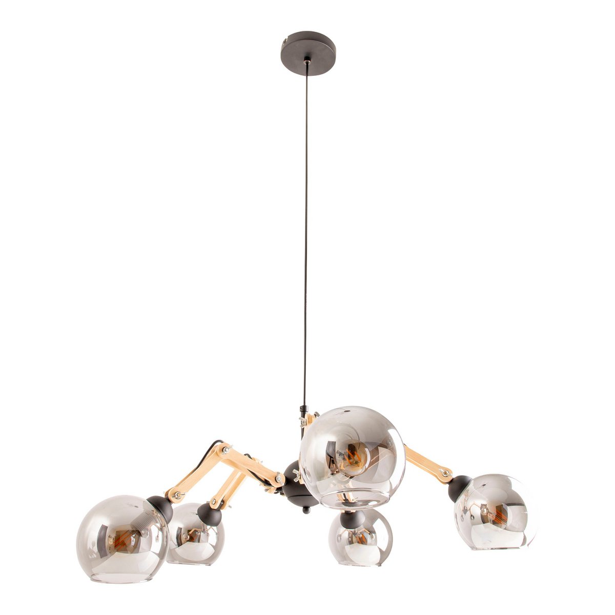 Näve Leuchten Soito Hanglamp 80cm - 5 Lichts - Verstelbaar, Modern Design