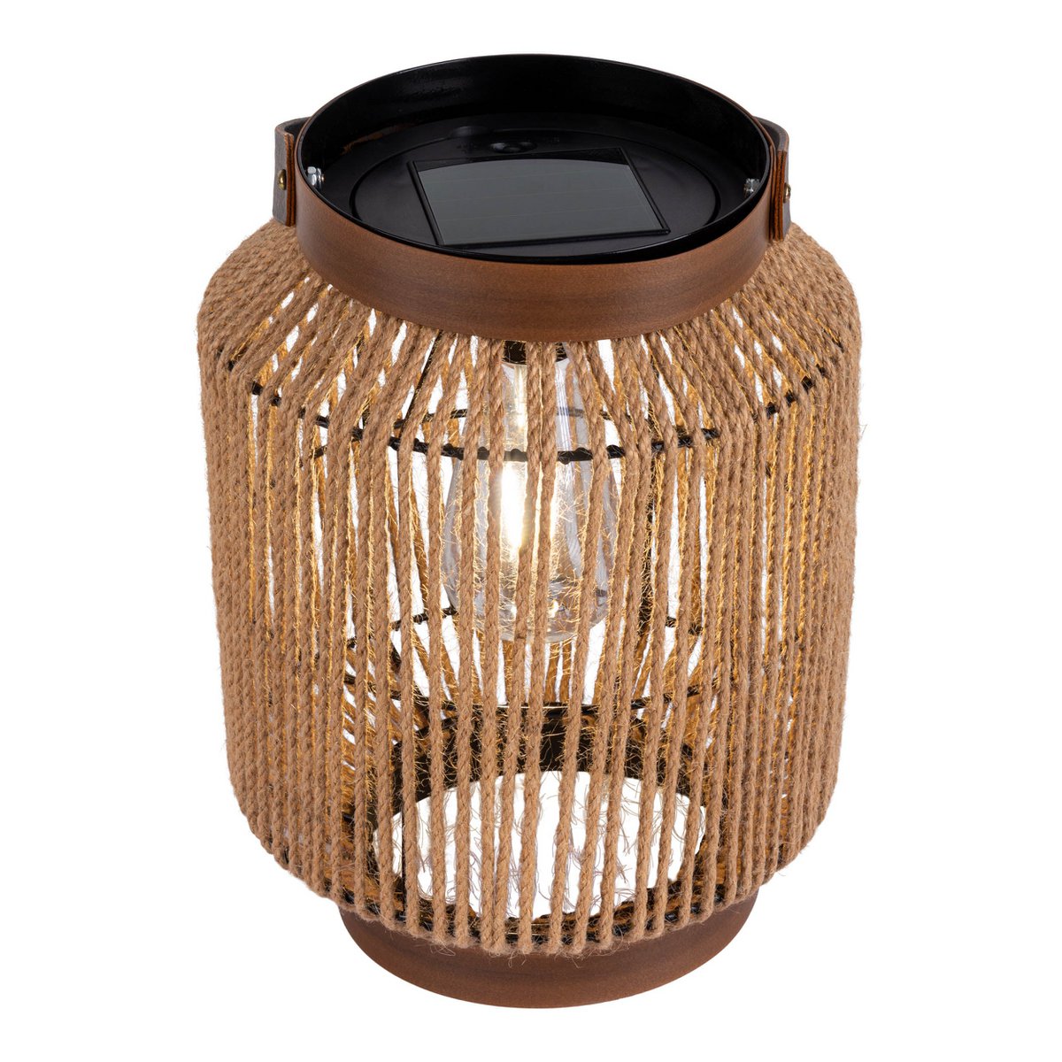 LED Zonnelamp Korbinian - Metaal Natuur 22cm