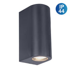 Näve Alecto Buiten Wandlamp - Zwart 15,5cm