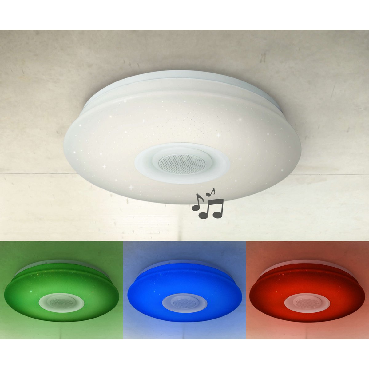 LED plafondlicht Montreal Bluetooth 40cm