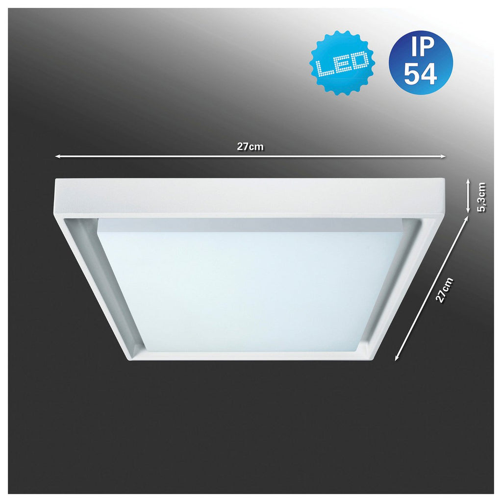 Näve Leuchten MIO Plafondlamp 27cm IP54