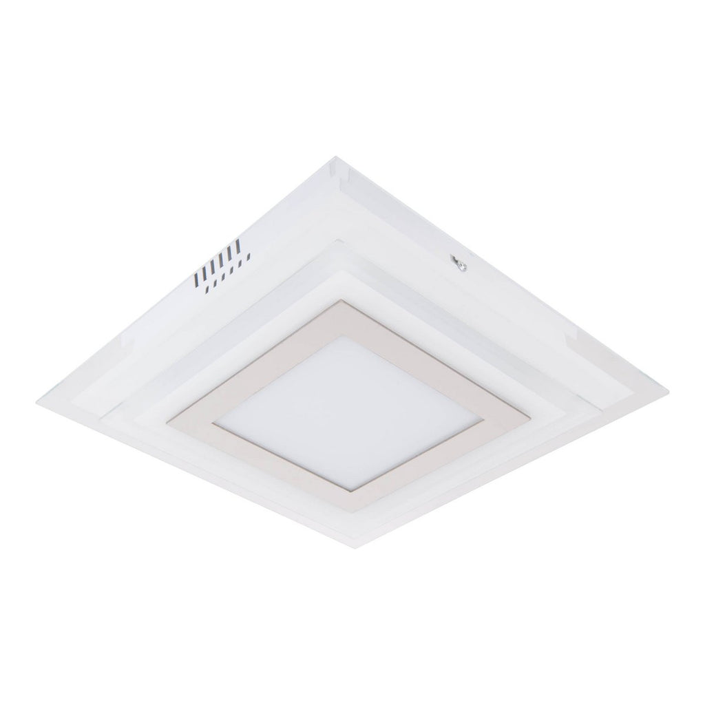 LED Plafondlamp Lucca 28cm - Näve Zilver