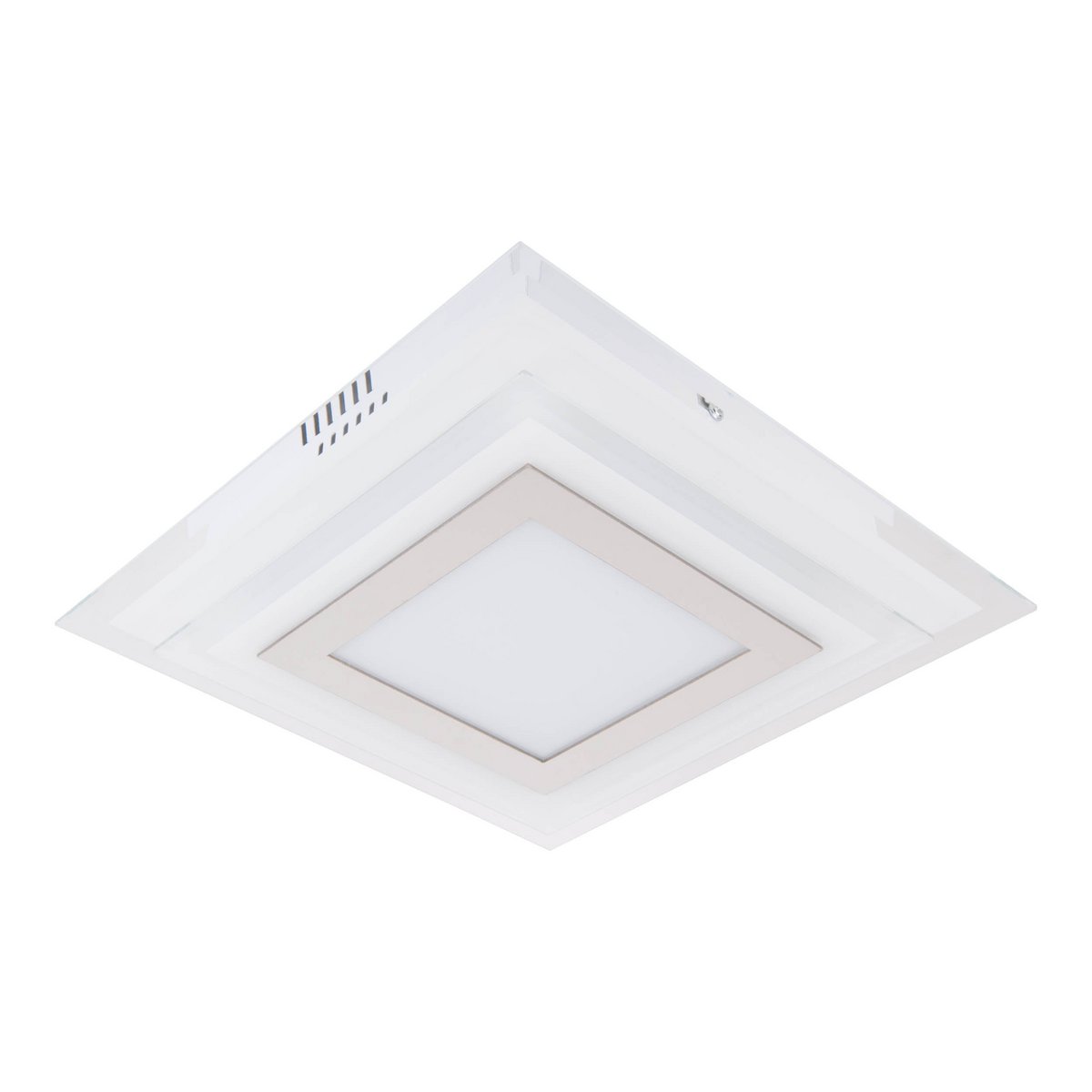 LED Plafondlamp Lucca 28cm - Näve Zilver