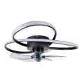 Näve Leccio LED Deckenleuchte 58cm mit Ventilator