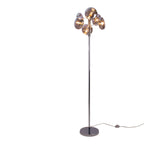 Näve Orion Vloerlamp Rokerig Chrome