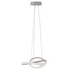 Näve Odrive LED Hanglamp 56cm Zilver