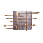 ANCONA LED Plafondlamp - Roestvrijstaal 71x70cm
