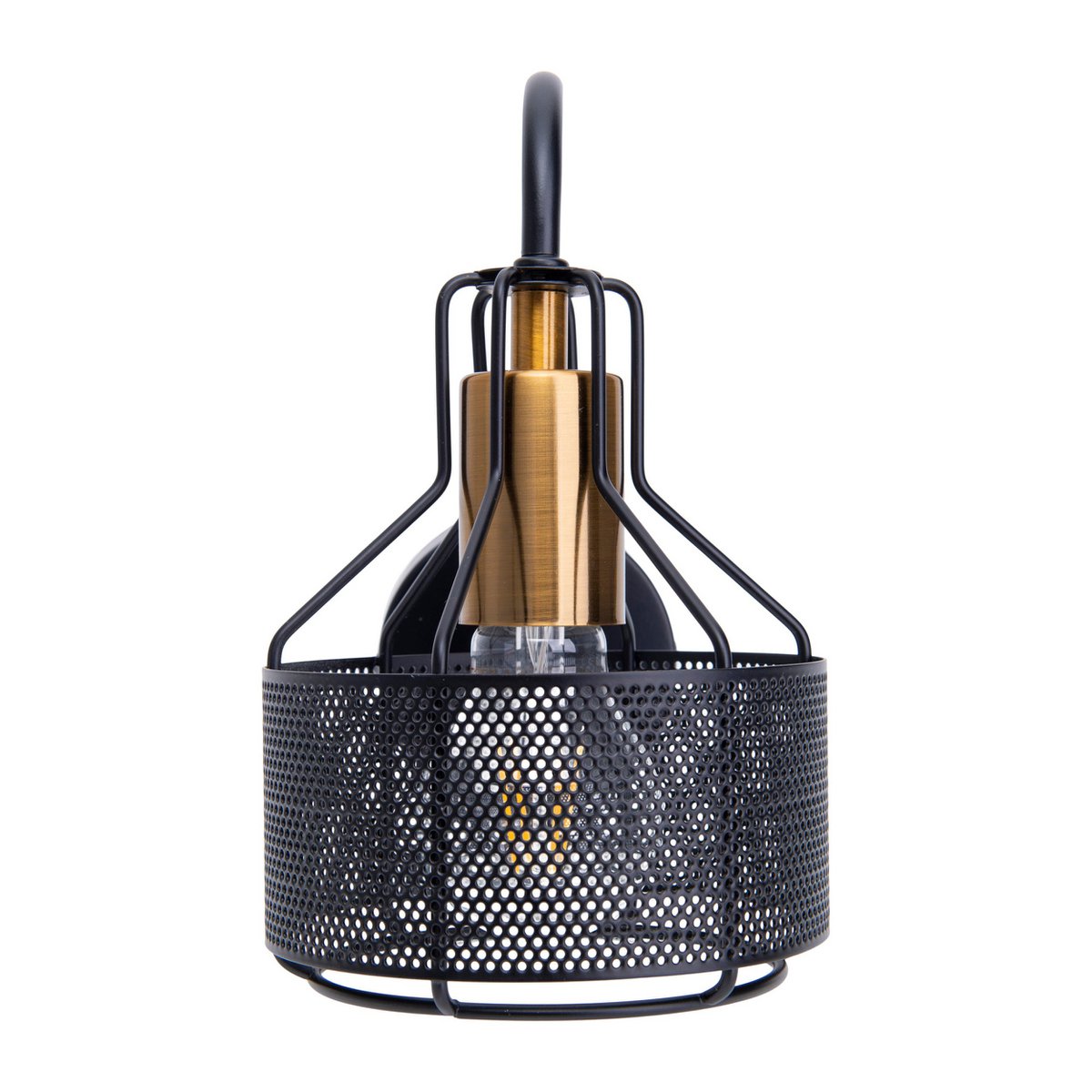 Näve Foro Wall Lamp - Black Metal E27