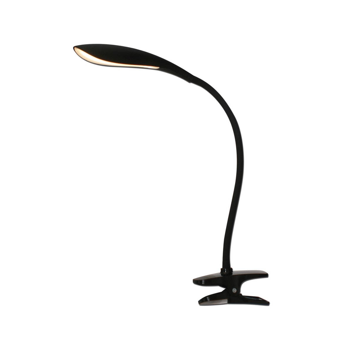 Näve Klemmlampe ALF - Zwart 36cm