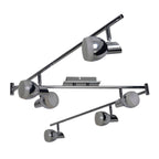 Chromey LED Plafondspot Näve Leuchten 180cm Warm Wit