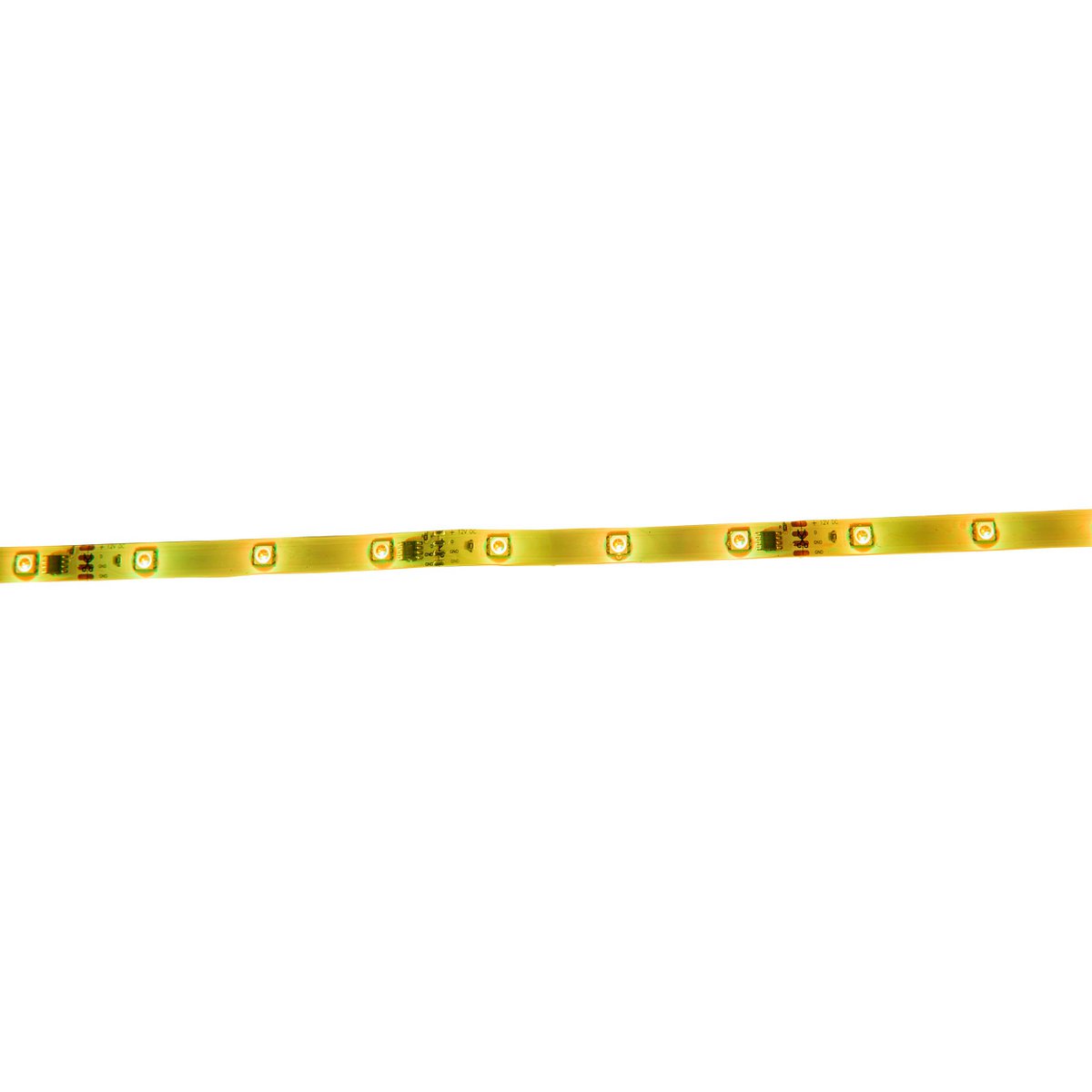 Digitale indoor LED -streep 5m, gemaakt van plastic, kleurrijke, geïntegreerde LED