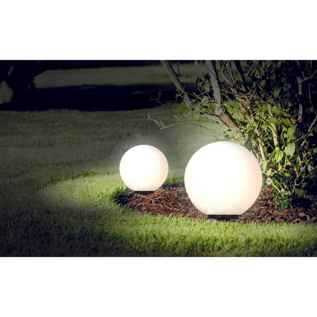 Näve Ball Buitenlamp 30cm Wit E27