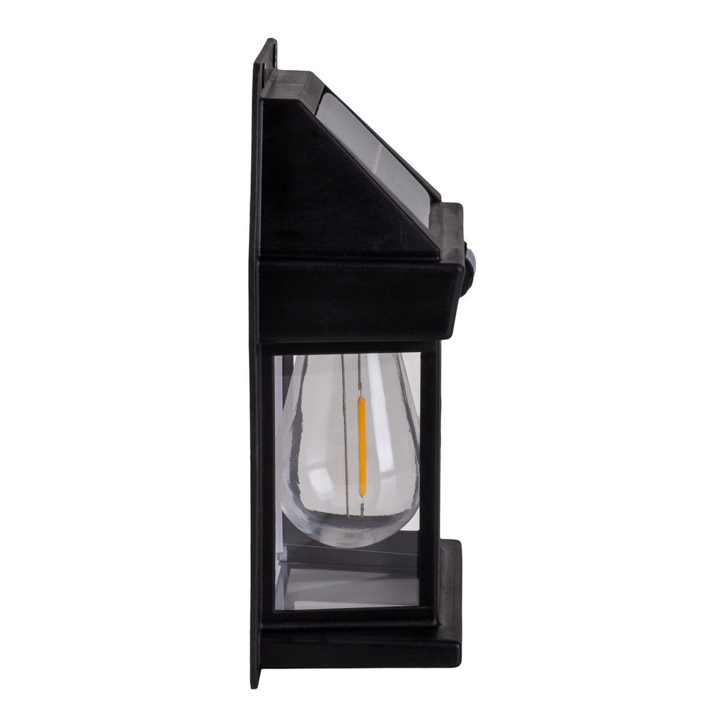 Näve Mira Solar Wandlamp 17cm Zwart