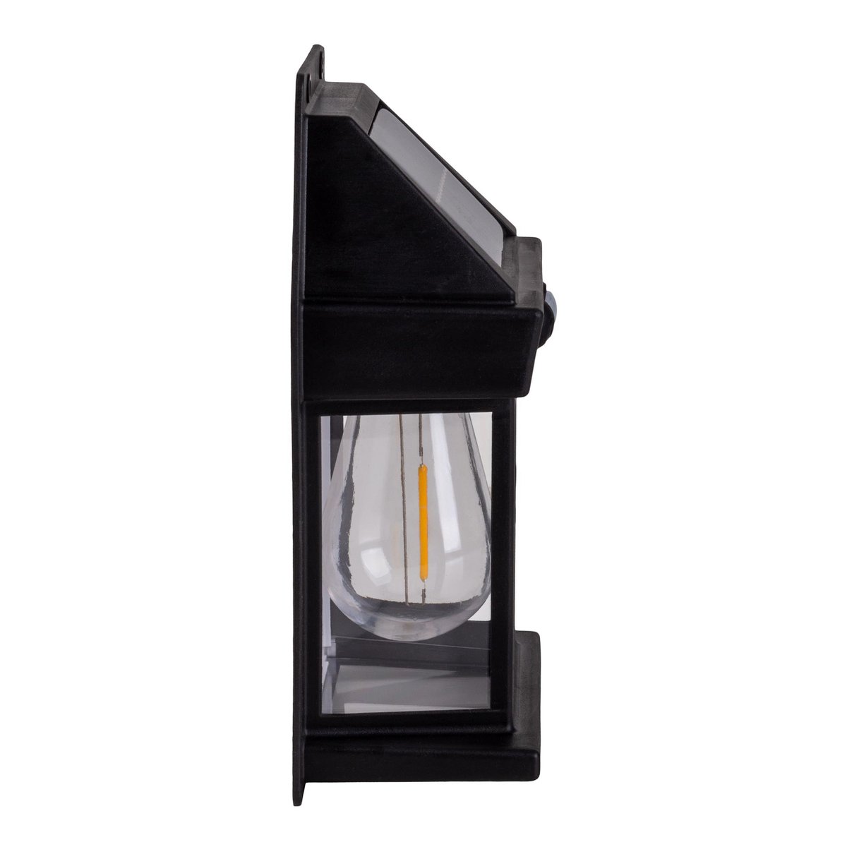Näve Mira Solar Wandlamp 17cm Zwart