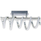 Näve Belleza LED Plafondlamp - Nikkel Wit 100cm