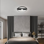 CIMO LED Plafondlamp Zwart Dimbaar 40cm