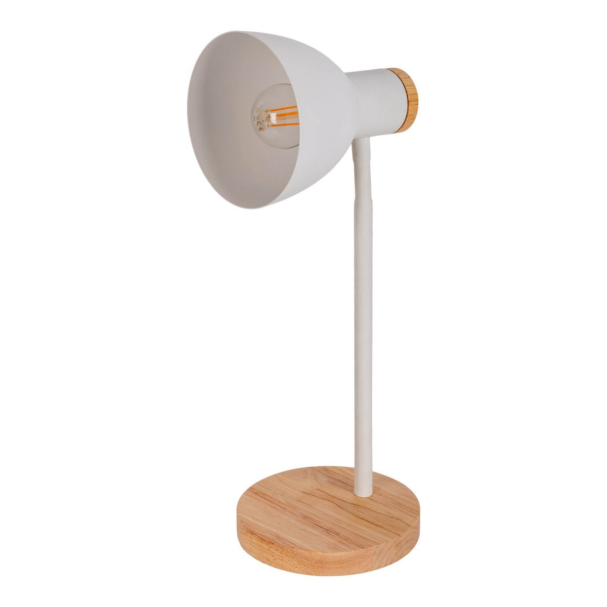Näve Marie Bureaulamp - Wit 36,5cm