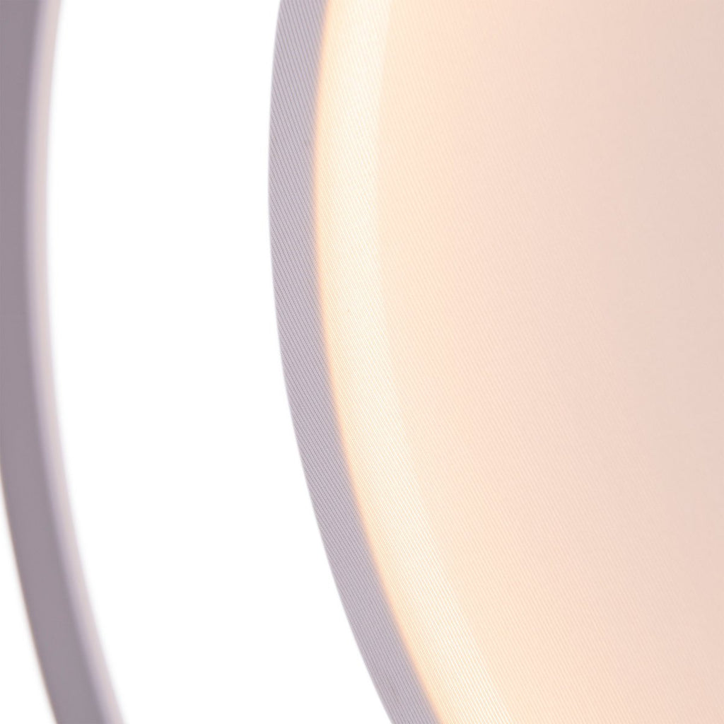 Näve Munega Vloerlamp - Wit 156cm Textiel