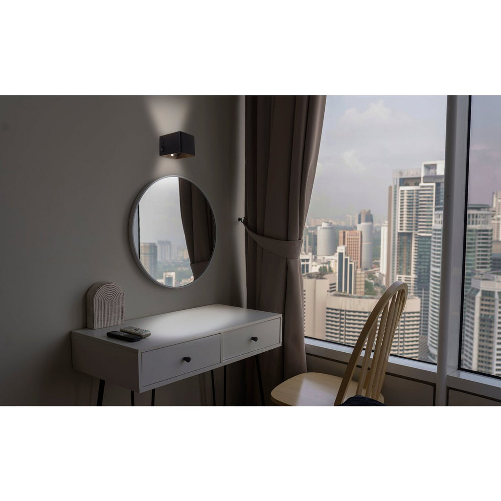 Näve Kubus Wandlamp Magnetisch Bewegingssensor