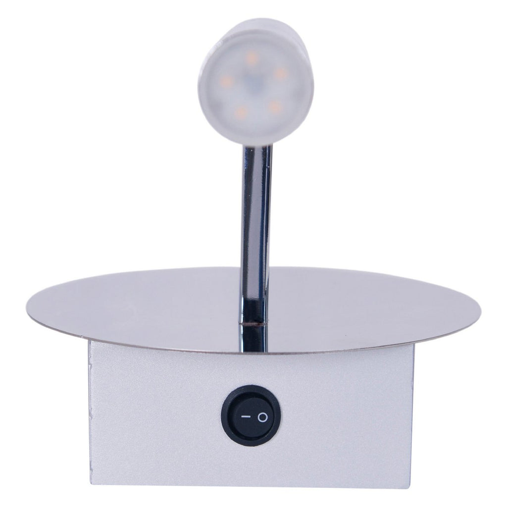 LED Wandlamp Kasteel Näve - Wit 13cm