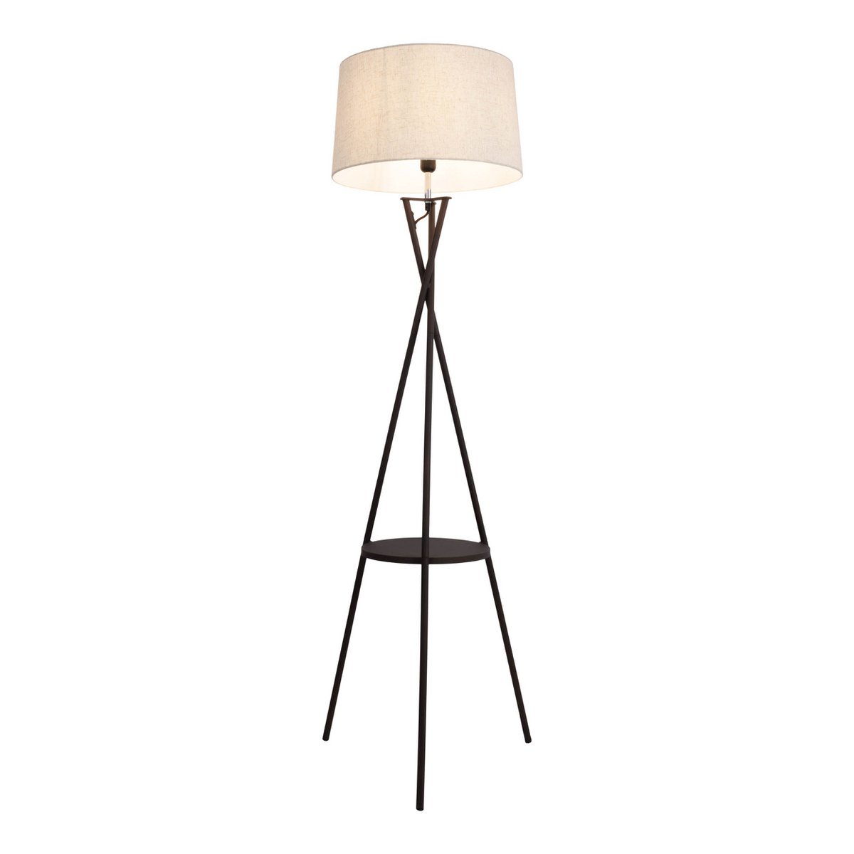 Näve Staande Lamp Tora Tafellamp Roestkleur 158cm