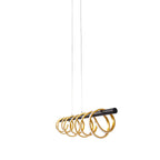 Näve Belleza LED-Hanglamp 100cm Zwart Dimbaar