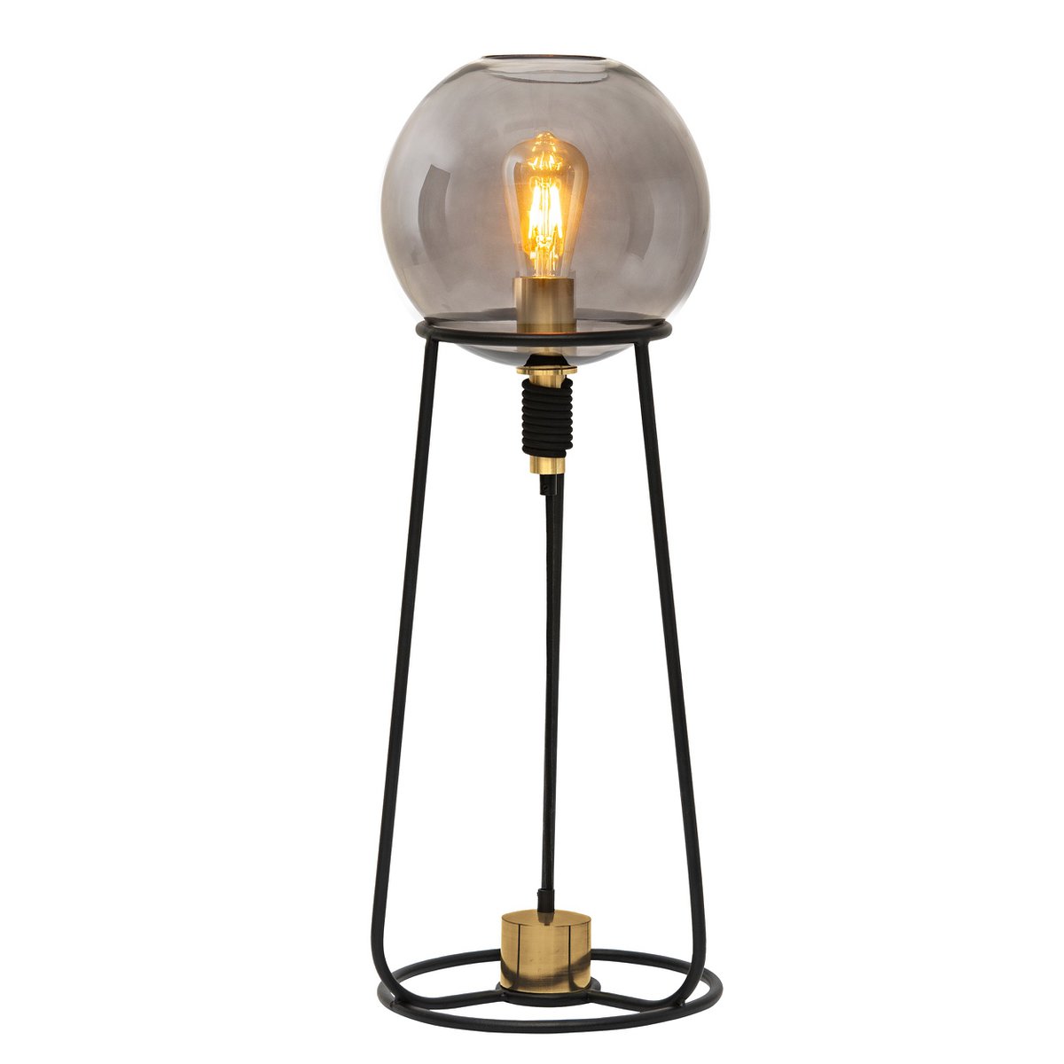 Näve Stelo Tafellamp - Zwart 71cm