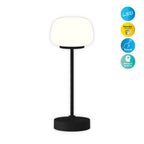 Näve Pina LED Tafellamp 30cm Zwart-Wit