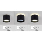 LED Spot Trios Ø10cm Zwart Metaal