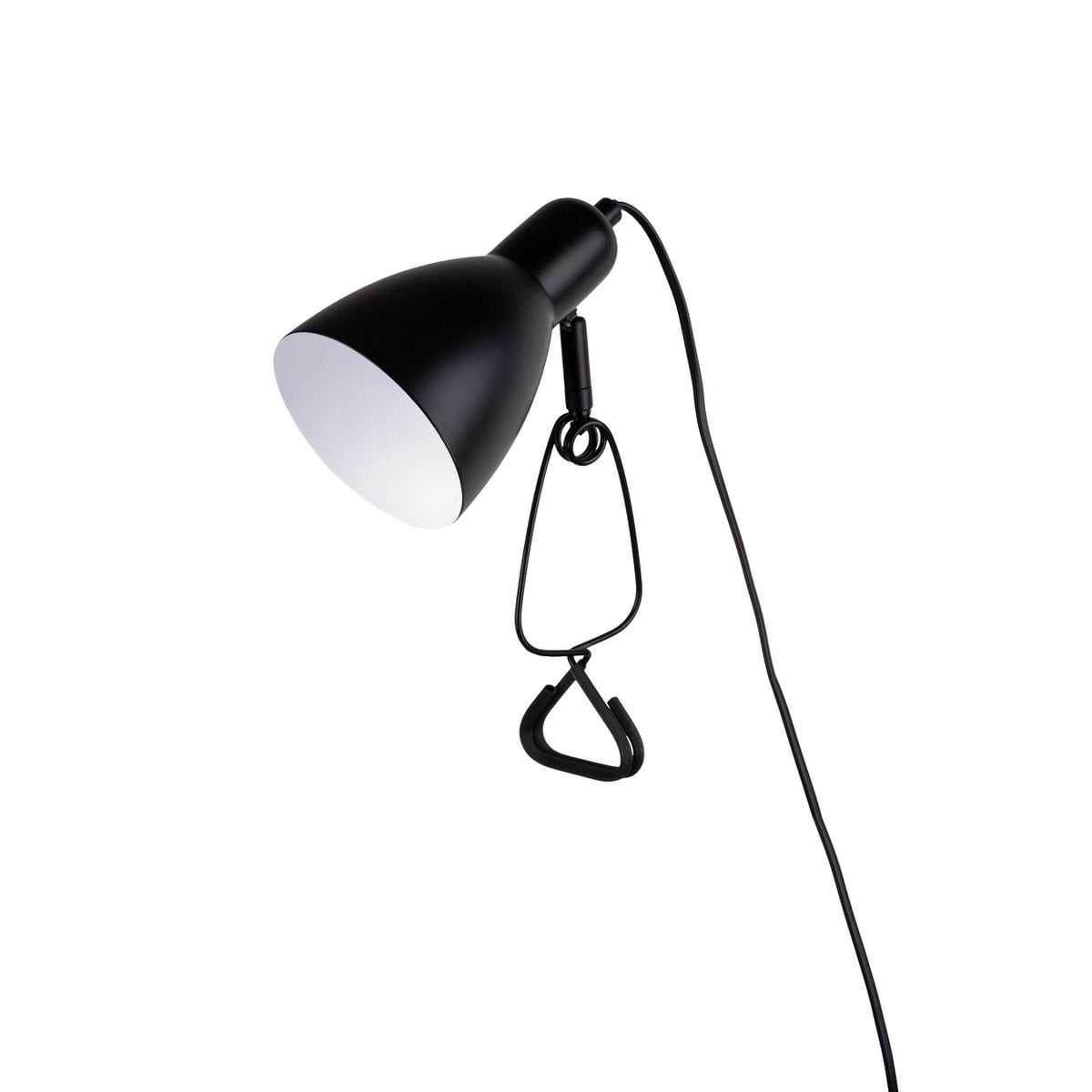 Näve Mara Klemtafellamp - Zwart 28cm