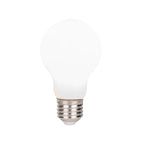 5-set LED-lamp met E14-aansluiting, peervorm 8 watt, gemaakt van metaal en glas, melkachtig